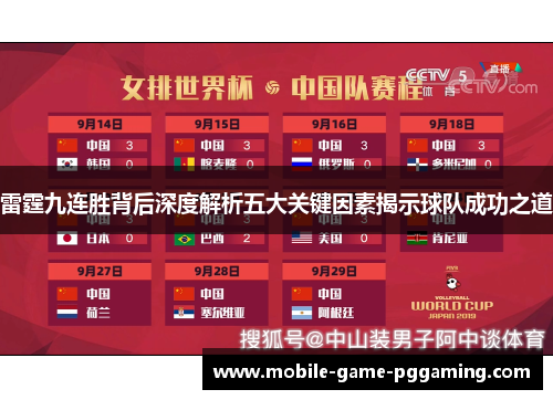 雷霆九连胜背后深度解析五大关键因素揭示球队成功之道